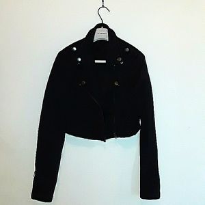 Celebrity Pink motorcycle jacket, M, black